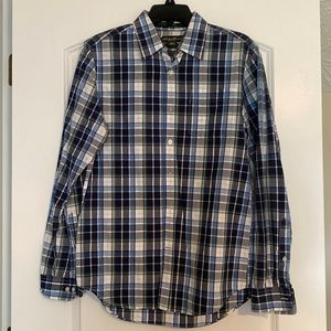 Men’s Eddie Bauer buttondown, small, EUC